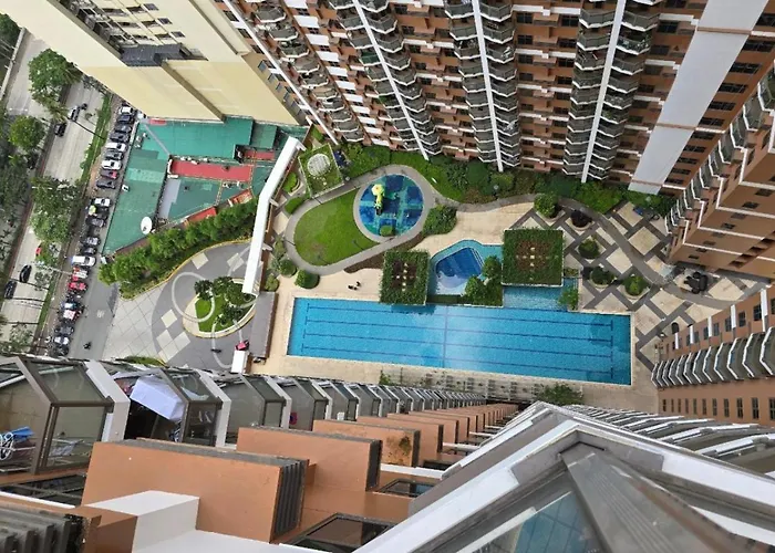 Apartment Bayfront In Pasay, With Balcony, Bay View, Near Moa, Okada, Picc, Airport, Wfh Ready Free Pool And Sauna Access