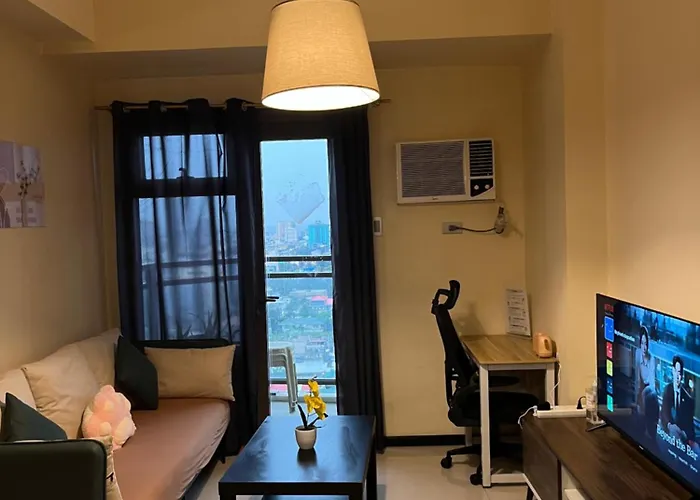 Apartment Bayfront In Pasay, With Balcony, Bay View, Near Moa, Okada, Picc, Airport, Wfh Ready Free Pool And Sauna Access Manila